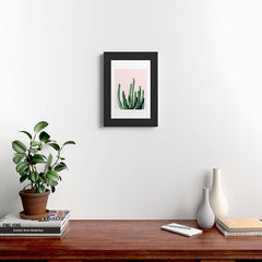 83 Oranges Cactus V6 Framed Art Print