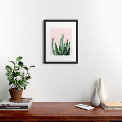 83 Oranges Cactus V6 Framed Art Print