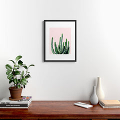 83 Oranges Cactus V6 Framed Art Print