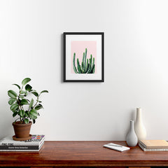 83 Oranges Cactus V6 Framed Art Print