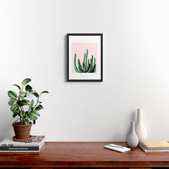 83 Oranges Cactus V6 Framed Art Print