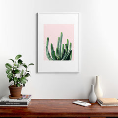 83 Oranges Cactus V6 Framed Art Print