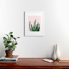 83 Oranges Cactus V6 Framed Art Print
