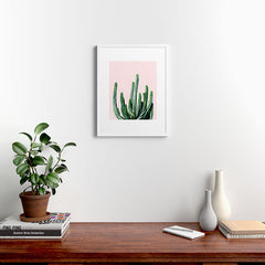 83 Oranges Cactus V6 Framed Art Print