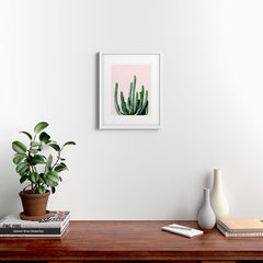 83 Oranges Cactus V6 Framed Art Print