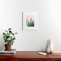 83 Oranges Cactus V6 Framed Art Print