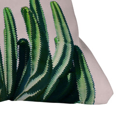 83 Oranges Cactus V6 Outdoor Throw Pillow