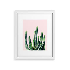 83 Oranges Cactus V6 Framed Art Print