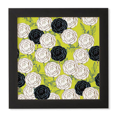 83 Oranges Carnations Framed Wall Art