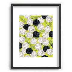 83 Oranges Carnations Recessed Framing Rectangle