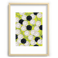 83 Oranges Carnations Recessed Framing Rectangle