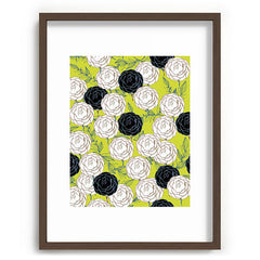 83 Oranges Carnations Recessed Framing Rectangle