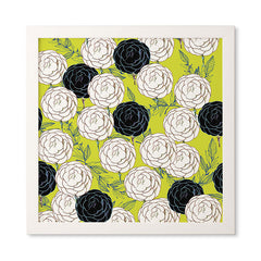 83 Oranges Carnations Framed Wall Art