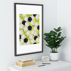 83 Oranges Carnations Recessed Framing Rectangle