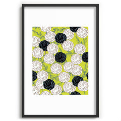 83 Oranges Carnations Recessed Framing Rectangle