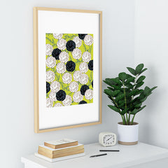 83 Oranges Carnations Recessed Framing Rectangle