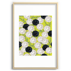 83 Oranges Carnations Recessed Framing Rectangle