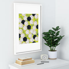 83 Oranges Carnations Recessed Framing Rectangle