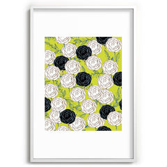 83 Oranges Carnations Recessed Framing Rectangle