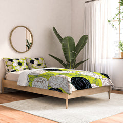 83 Oranges Carnations Comforter