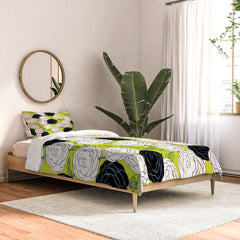 83 Oranges Carnations Comforter