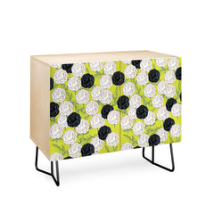 83 Oranges Carnations Credenza