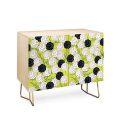 83 Oranges Carnations Credenza