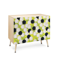 83 Oranges Carnations Credenza