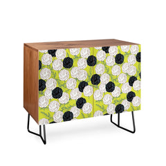 83 Oranges Carnations Credenza