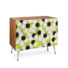 83 Oranges Carnations Credenza
