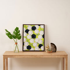 83 Oranges Carnations Art Canvas