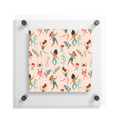 83 Oranges Central Park Zumba Floating Acrylic Print