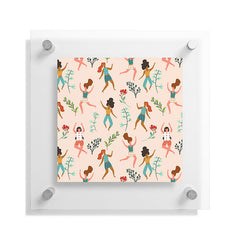 83 Oranges Central Park Zumba Floating Acrylic Print