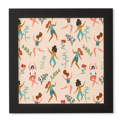 83 Oranges Central Park Zumba Framed Wall Art