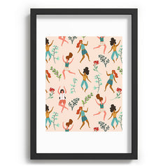 83 Oranges Central Park Zumba Recessed Framing Rectangle