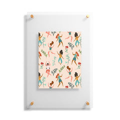 83 Oranges Central Park Zumba Floating Acrylic Print