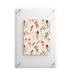 83 Oranges Central Park Zumba Floating Acrylic Print