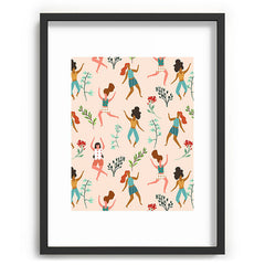 83 Oranges Central Park Zumba Recessed Framing Rectangle