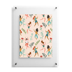 83 Oranges Central Park Zumba Floating Acrylic Print