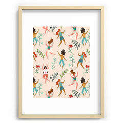 83 Oranges Central Park Zumba Recessed Framing Rectangle