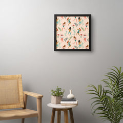 83 Oranges Central Park Zumba Framed Wall Art