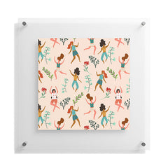 83 Oranges Central Park Zumba Floating Acrylic Print