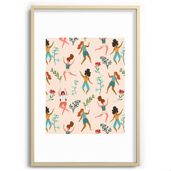 83 Oranges Central Park Zumba Recessed Framing Rectangle