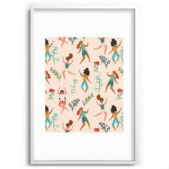 83 Oranges Central Park Zumba Recessed Framing Rectangle