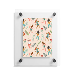 83 Oranges Central Park Zumba Floating Acrylic Print