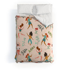 83 Oranges Central Park Zumba Comforter