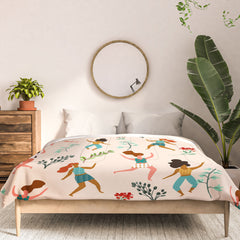 83 Oranges Central Park Zumba Comforter