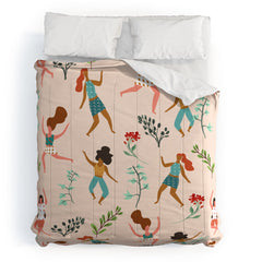 83 Oranges Central Park Zumba Comforter