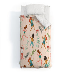 83 Oranges Central Park Zumba Comforter