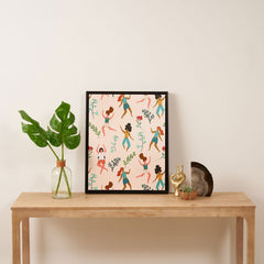 83 Oranges Central Park Zumba Art Canvas